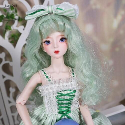 1/3 bjd doll 62cm joint body doll including hair clothes shoes headdress, AI YoSD MSD SD Kit Toy Baby Gift DC