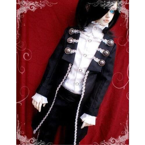 [wamami] 510# Black Prince Suit/Outfit DZ70 SD17 70cm BJD Boy Dollfie