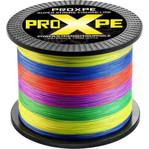 Fishing Line Japanese Smooth Durable Multifilament 100% PE 4/8 Strands 300/500/1000M Wire Multicolor Carp Lure Tool Tackle