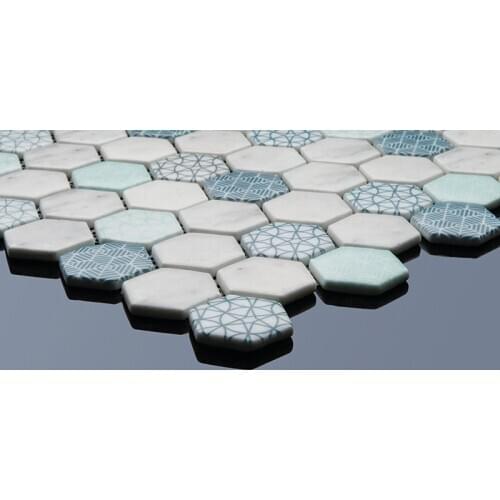 B and q mosaic tiles FBDJ 90