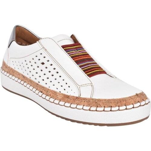 2021 Ladies Breathable Hollow Out Flat Loafers Women Casual Round Toe Flats Shoes Sneakers Plus Size Chaussure Femme size 43