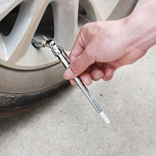 Car Tire Pressure Pen Car Portable Tire Pressure Gauge Barometer Barometer Tire Pressure Gauge Tire Pressure Measuring Tool