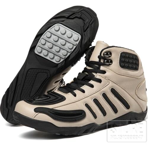 Motorcycle Riding Boots Summer Men Breathable Anti-fall Rider Road Racing Casual Shoes Boots Motorcross Shoes Four Seasons