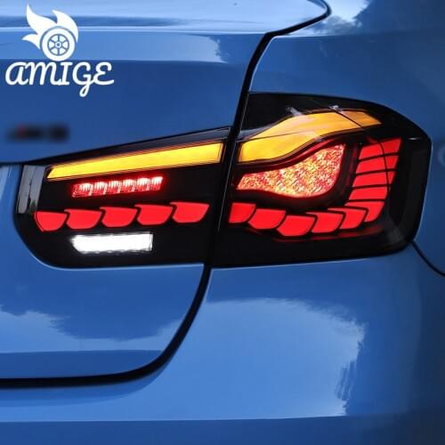 For BMW F30 F80 316i 318i 320i 330i Car LED Fog Lamps Brake Light Rear Reverse Dynamic Turn Signal Tail Lights
