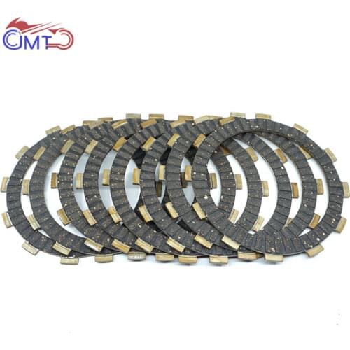 For Honda CR125R 2000-2007 CR125 CR 125 R CRF250R 2004-2007 CRF250 CRF 250 R Clutch Friction Disc Plate Kit 8P Set 2005 2006