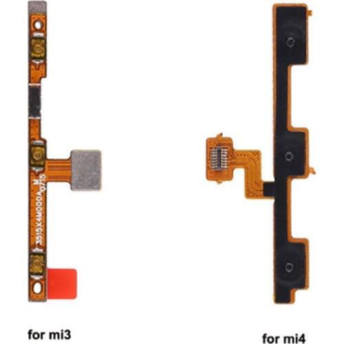 For Xiaomi Mi3 M3 3 Mi4 Mi4 4 Power on/off Switch Buttons flex cable Repair Part