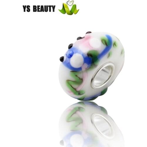 Wing bird 925 sterling silver core beads small animal lamp large hole beads suitable for charm bracelets to make gifts of women