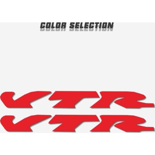 Motorcycle Sticker Accessories Bike Fuel Tank Wheels Helmet Notebook Luggage Reflective MOTO SignSticker For HONDA VTR vtr