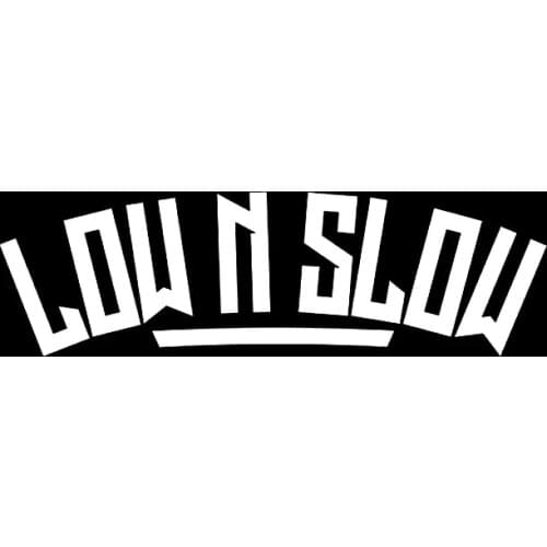 Car Sticker Accessories Personalized Low N Slow Car Window Body Decorative Waterproof PVC