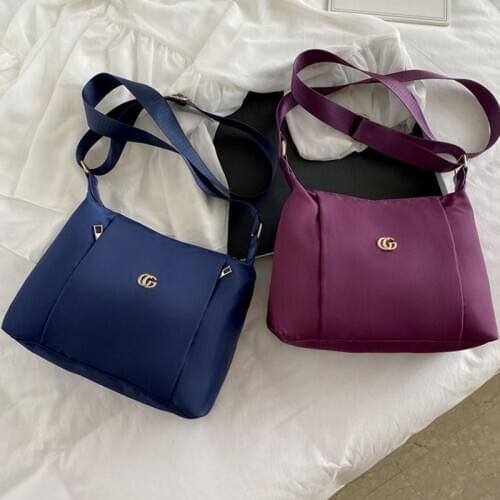 Oxford Womens Crossbody Lipstick Bag Fashion Simple Large Capacity Shoulder Bucket Handbags Ins Joker Casual Messenger Satchels