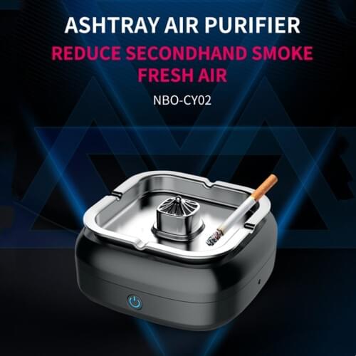 Ashtray Air Purifier For Household Use Except Secondhand Smoke Small Negative Ion Deodorizer Smoking Purifier