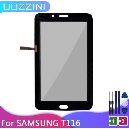 For Samsung Galaxy Touch Tab 3 Lite 7.0 SM-T110 T110 Touch Screen T111 T113 T116 Digitizer Glass Panel Sensor Replace Parts Tool