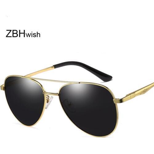 Big Frame Pilot Sunglasses Men Women Brand Designer Gradient Sun Glasses Female Mirror Oculos Shades Glasses