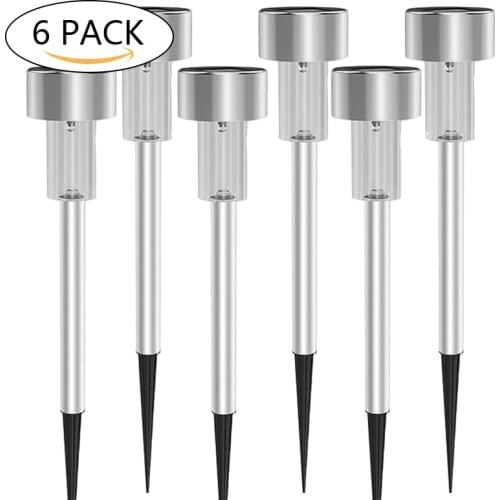 LED Solar Garden Lights Outdoor Solar Powered Lamp Lantern Waterproof Landscape Lighting For Pathway Patio Yard Lawn Decoration