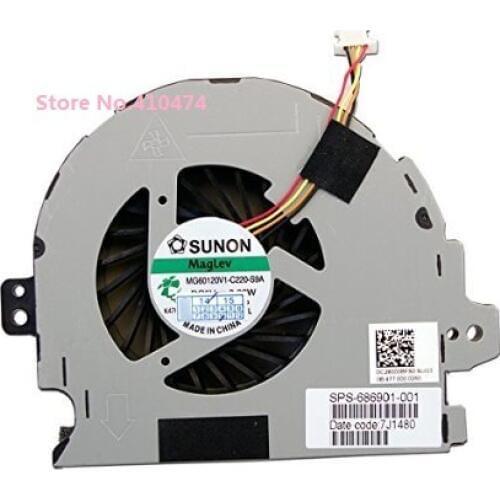 New original laptop CPU Fan for HP ENVY M6 M6T M6-1000 M6-1045DX 1205DX 1225DX Cooling Fan MG60120V1-C220-S9A FC1J 686901-001