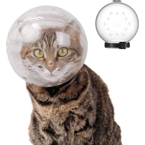 Cat Accessories Pet Cat Muzzle Anti Bite Breathable Grooming Mask Muzzles for Biting Bath Beauty Travel Tool Grooming Supplies