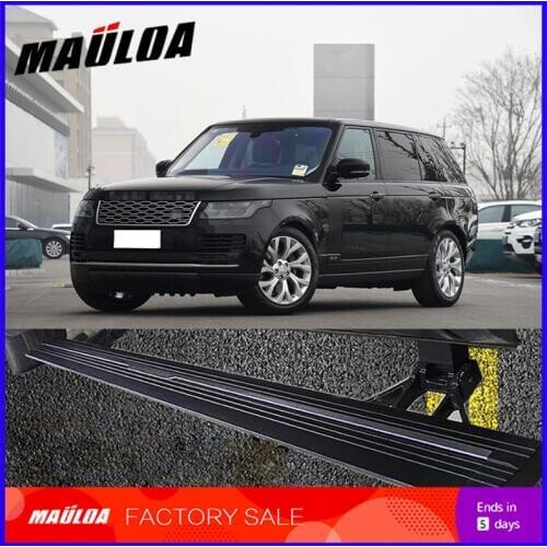 High quality aluminium alloy Automatic scaling Electric pedal side step running board for Range Rover vogue 2013-2016