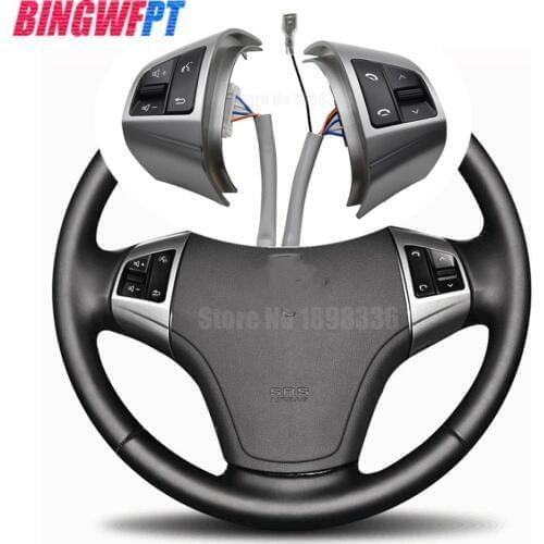 Top quality Bluetooth Call Modified Multi Functional Steering Wheel Switch Button For Hyundai Elantra HD 2006