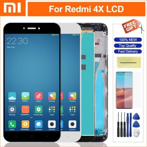 5.0" Lcd For Xiaomi Redmi 4X Redmi4X LCD Display Touch Screen Panel Digitizer Assembly Parts For Redmi 4X Screen