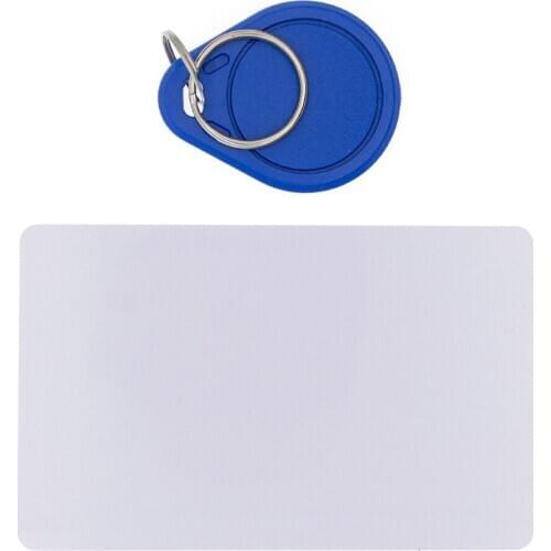 10pcs RFID Card 13.56Mhz MF S50 Proximity IC Smart Card Tag 13.56MHz Mif1 S50 Key Fobs NFC Tag For Access Control System