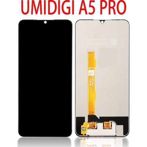 100% New 6.3 inch UMIDIGI A5 PRO LCD Display+Touch Screen Digitizer Assembly 100% Original New LCD+Touch Digitizer for A5 PRO