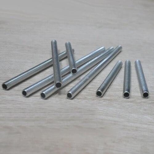 2pcs M8*1 fine pitch all dental tube hollow tooth pipe LED accessories fixed connecting rod threaded duct 85mm-350mm length