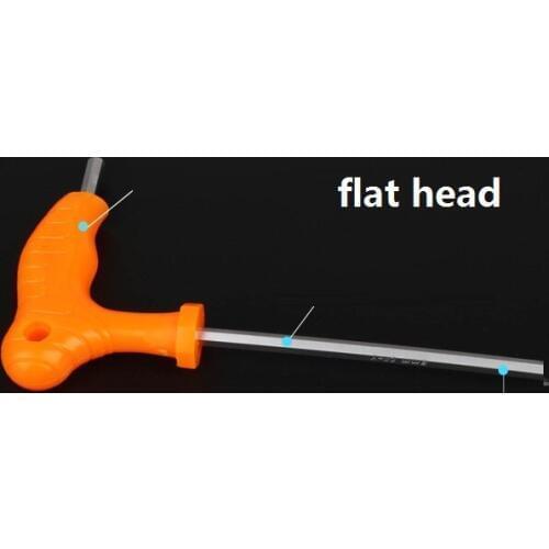 7PCS 2.5--10MM T-shaped inner hex key inner hexagon spanner hex wrench auto truck repairing hand tool ,tire repair tool