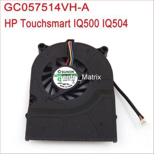 Free Shipping New GC057514VH-A DC5V 0.2A For HP Touchsmart IQ500 IQ504 5189-3759 Laptop CPU Cooler Cooling Fan