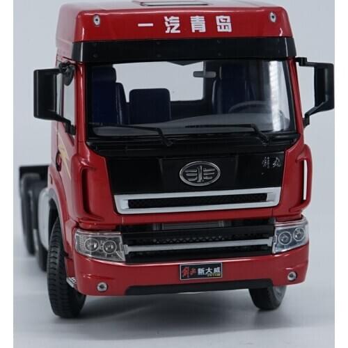 Collectible Original Metal 1/24 China Truck Faw Xindawei Jiefang Tractor Miniature Tractor Truck Vehicle Model