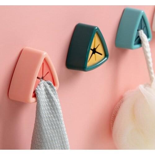 Towel Holder Sucker Wall Rack Washing Cloth Rag Hook Free Punch Storage