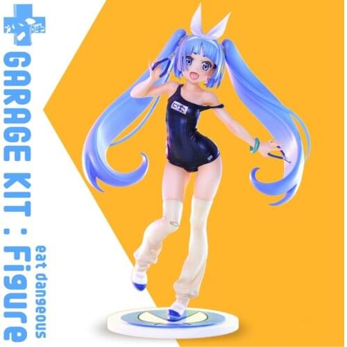 Unpainted GK Resin Figure 1/6 Scale Ultimate Nipako School Swimsuit Model Kit Self-Assembled Colorless Figures Kit No.76