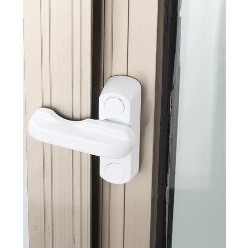1pcs Plastic Steel Window Security Lock Buckle Anti-theft Limiter Zinc Alloy Child Safety Door and Window Lock Hardware