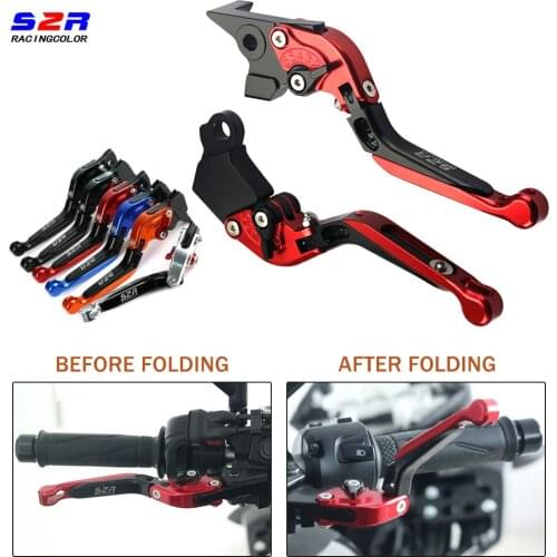 For YAMAHA YBR125 YBR250 YBR 125 250 Folding Extendable Brake Clutch Levers Handle Adjustable Motorcycle Accessories