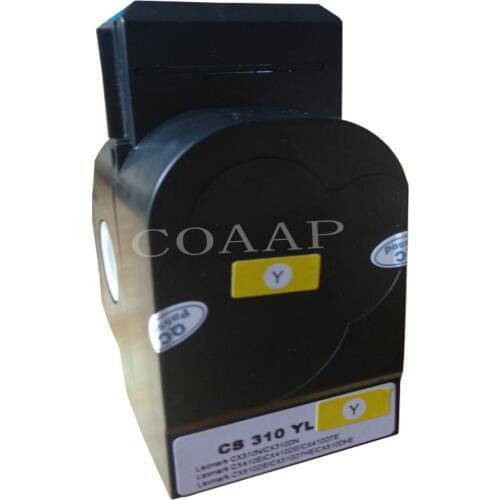 Compatible CS310 Yellow toner cartridge for Lexmark CX310n CX310dn CX410n CX410dn CX410dnt CX510de CX510dte CX510dthe printer