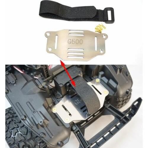 ALLOY FRONT FENDER STABILIZING PLATE SET FOR TRX-4 BLAZER 82076-4, G500 Front expansion board