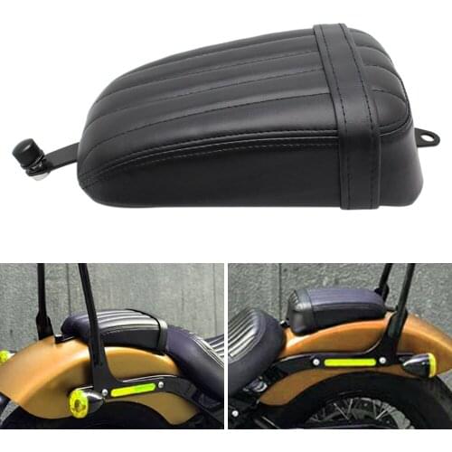 Nuoxintr Back Passenger Rear Seat for Harley Softail Street Bob FXBB 2018-19