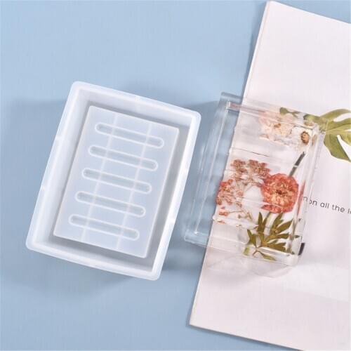 Handmade Soap Box Silicone Mold Soap Dish Tray Resin Casting Mold Epoxy Resin Ring Dish Holders Resin Soap Tray Molds