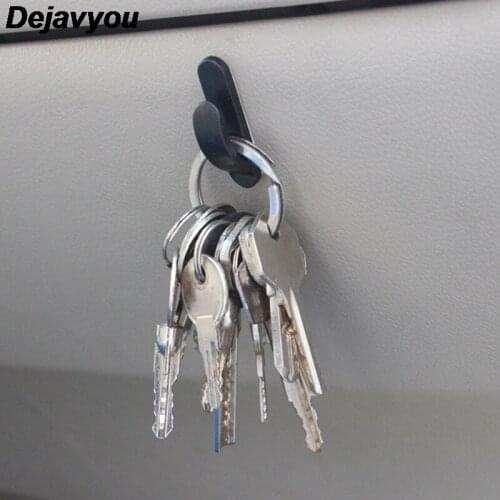 1 Pair Black Auto Car Interior Car Holder Handbag Key Purse Organizer Hooks New Car Convenient Hook Mini Hook Sundries Hook