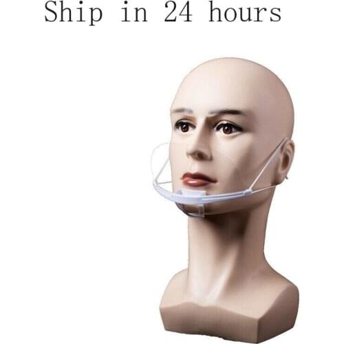 10/20pcs Cooking Mask Fume Resistant Transparent Gauze Mask Mouth Nose Protection Double-Sided Film Anti-Fog Mask Kitchen Tool