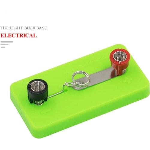 10pcs Small lamp holder screw bulb holder junior high school physics electrical equipment laboratory teaching instrument