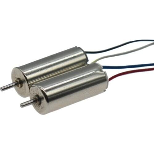 2PCS 7*16mm Mini 716 Coreless HM Motor Electric DC 3.7V 45000RPM High Speed Kids' RC Drone Quadcopter Airplane Aircraft