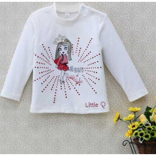 2021 Baby clothes girls kidswear Blouse children t shirt spring newborn Jumper tops infant pure cotton soft long sleeve shirts