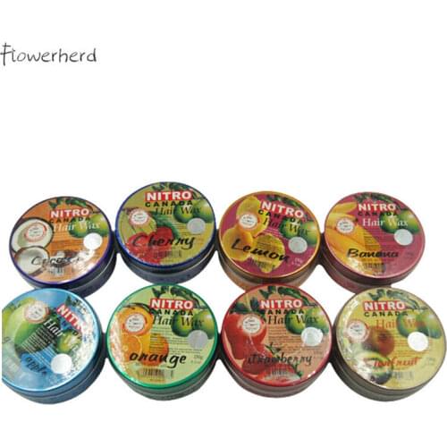 8 Flavor Fruit Hair Wax Bathroom Supplies Hair Styling Products Nitro Canada Nitro Fruit Fragrance Style Pomade Hair Gel 150g