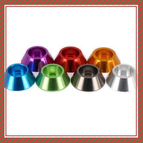 Aluminum M4 Cup Head Screw Washer Gasket For RC Model Car Buggy Truck Upgraded Hop-Up Parts HSP Axial HPI Traxxas Himoto Redcat