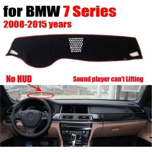 Car dashboard covers mat for BMW New 7 Series no HUD 2008-2015 years Left hand drive dashmat pad dash cover auto accessories