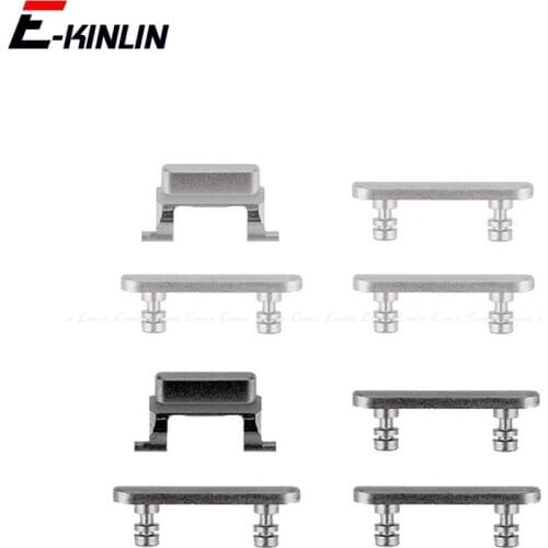 For iPhone 8 8 Plus SE 2020 Volume Vibrate Key Switch Power Lock Side Button Full Set Replacement Parts