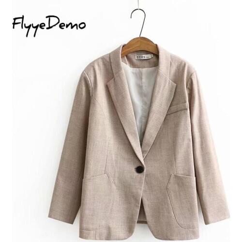 FlyyeDemo Women's Long Blazers