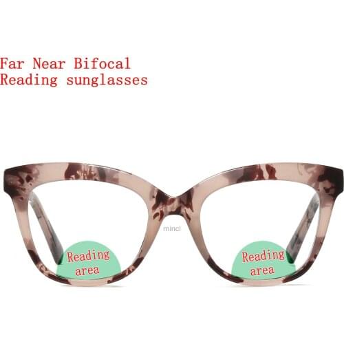 Square Bifocal Reading Sun Glasses Women Men Far Near Multifocal Presbyopia Outdoor Photochromic Reading Sunglasses Diopter NX