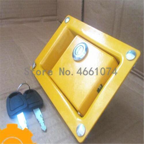 For Vol Left Side EC210 240 290 360 Excavator side Cover lock hydraulic pump cover door Hood lock 14508850 14508854