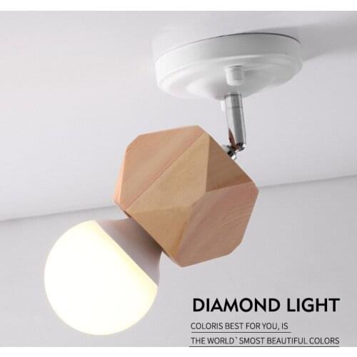 Solid wood wall lamp dome light attic bedroom the sitting room porch vestibular wall lamp of the head of a bed